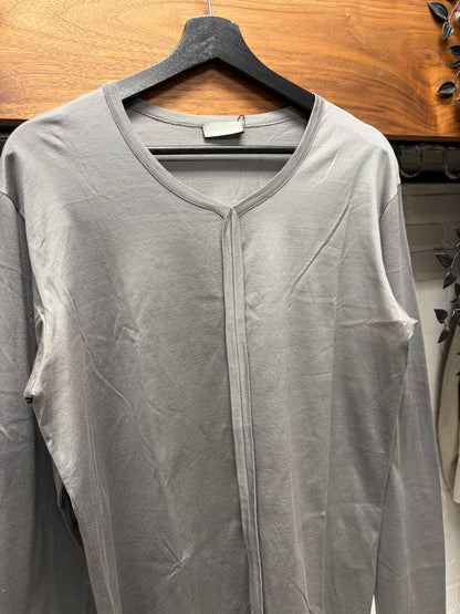 AW2003 Dior by Hedi Slimane ‘Luster’ Grey Semi Gloss Long Sleeve Shirt