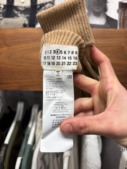 2020 Maison Margiela ‘Tabi’ Split Finger Wool Gloves