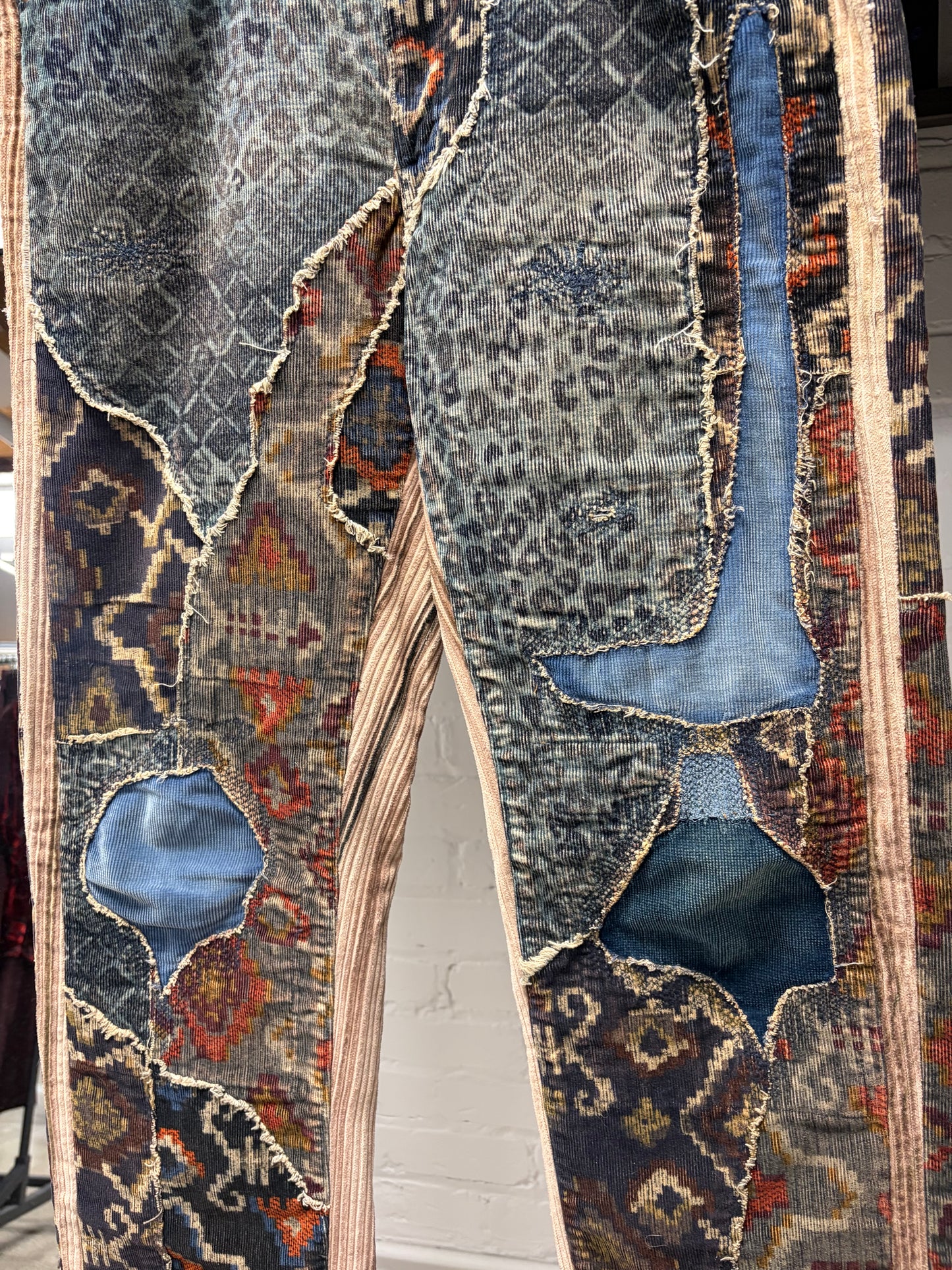 Kapital Kountry Reconstructed Corduroy Patchwork Denim