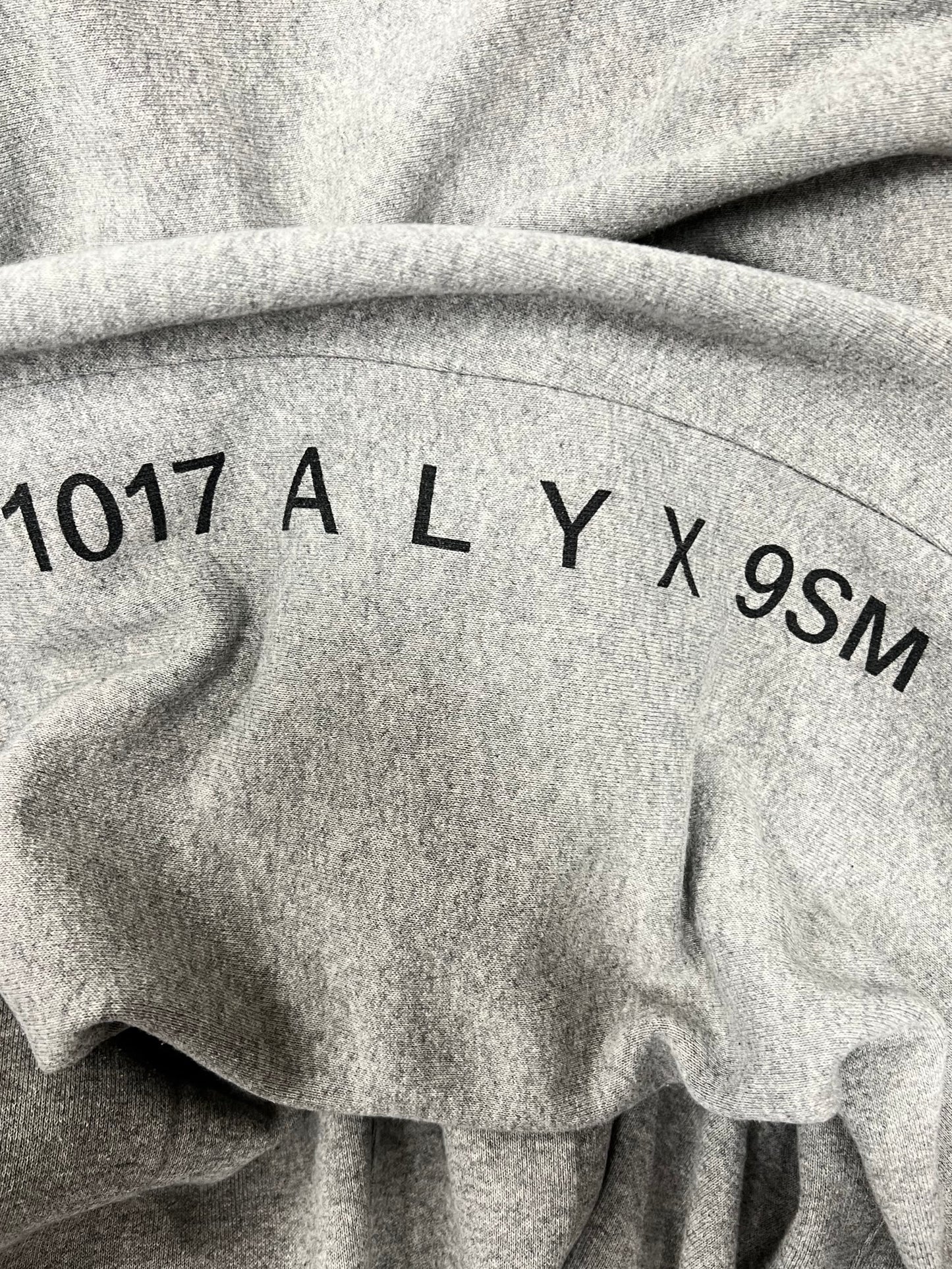 1017 Alyx 9SM Grey Cotton Drawstring Sweatpants