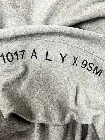 1017 Alyx 9SM Grey Cotton Drawstring Sweatpants