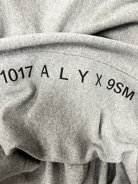 1017 Alyx 9SM Grey Cotton Drawstring Sweatpants