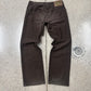 2000s Dolce & Gabbana Brown Corduroy Wide Leg Pants