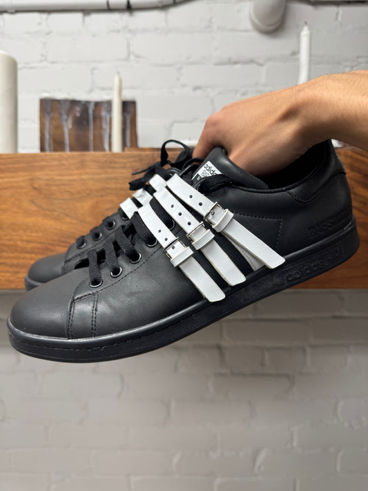 Raf Simons x Adidas ‘Stan Smith’ Triple Strap Leather Low Top Sneakers