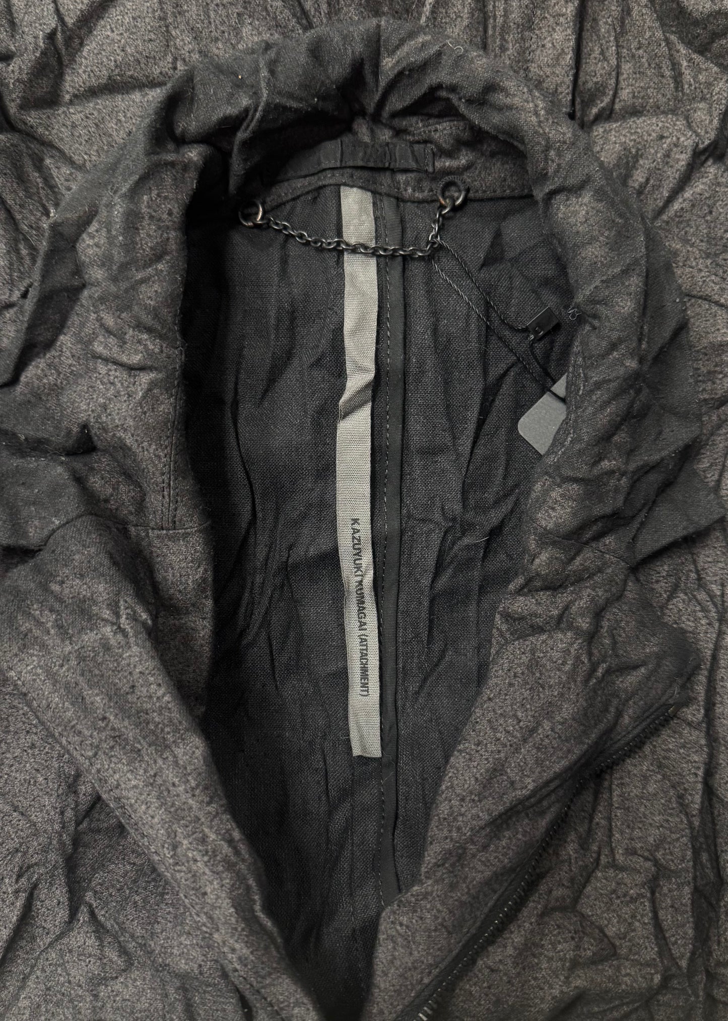 Attachment by Kazuyuki Kumagai ‘Wrinkled’ Paper Jacket