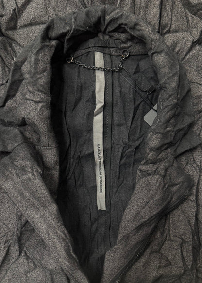 Attachment by Kazuyuki Kumagai ‘Wrinkled’ Paper Jacket