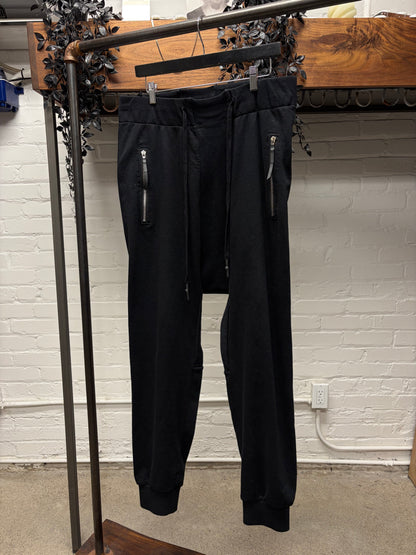 11 by Boris Bidjan Saberi 925 Silver Accented Drawstring Sweatpants
