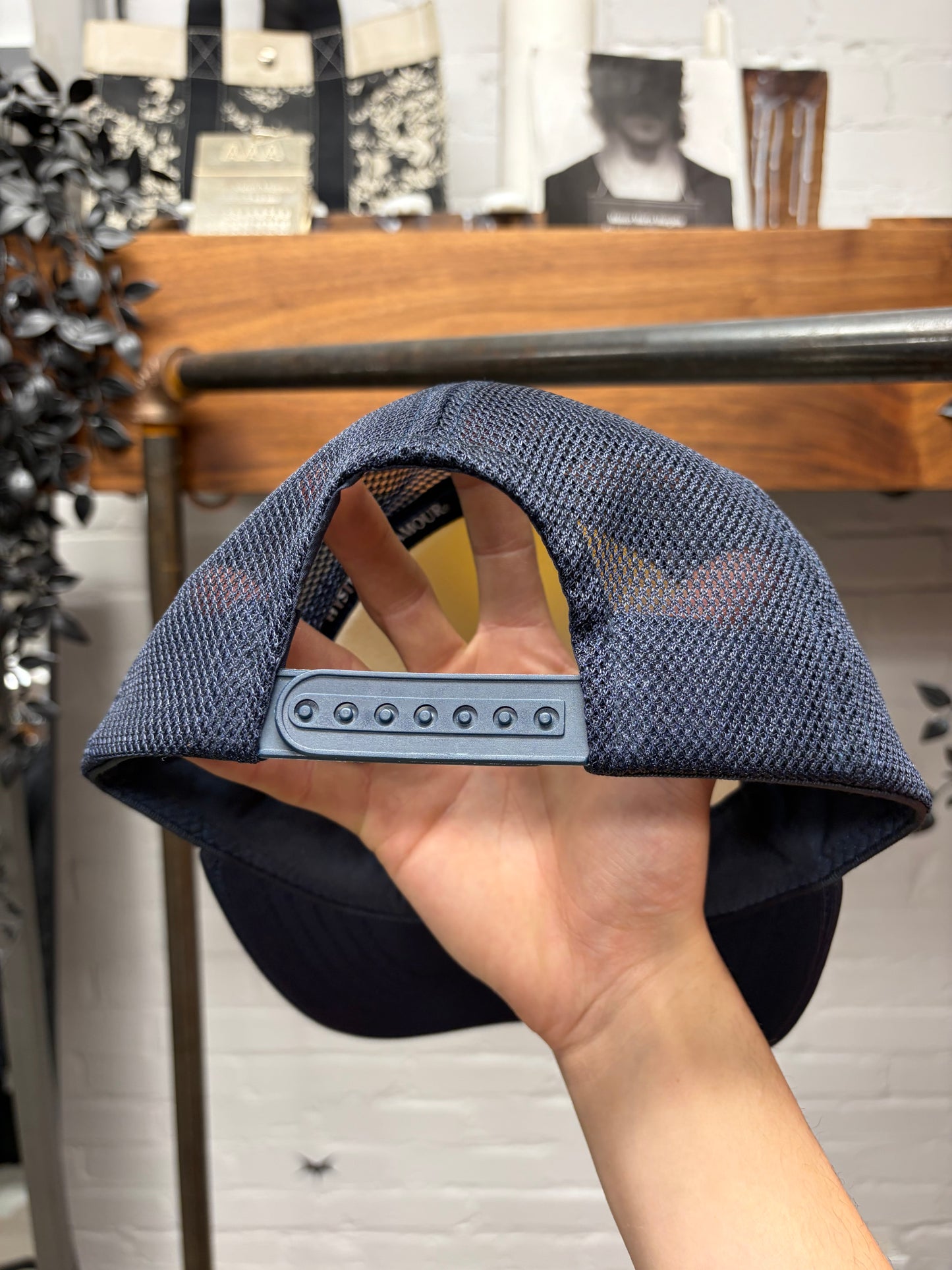 Hysteric Glamour ‘HYS Showgirl’ Mesh Trucker Hat