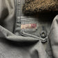 Dolce & Gabbana ‘Washed Grey’ Fur Trim Denim Jacket