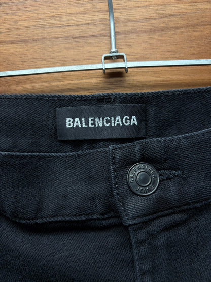 2021 Balenciaga Black Skinny Jeans