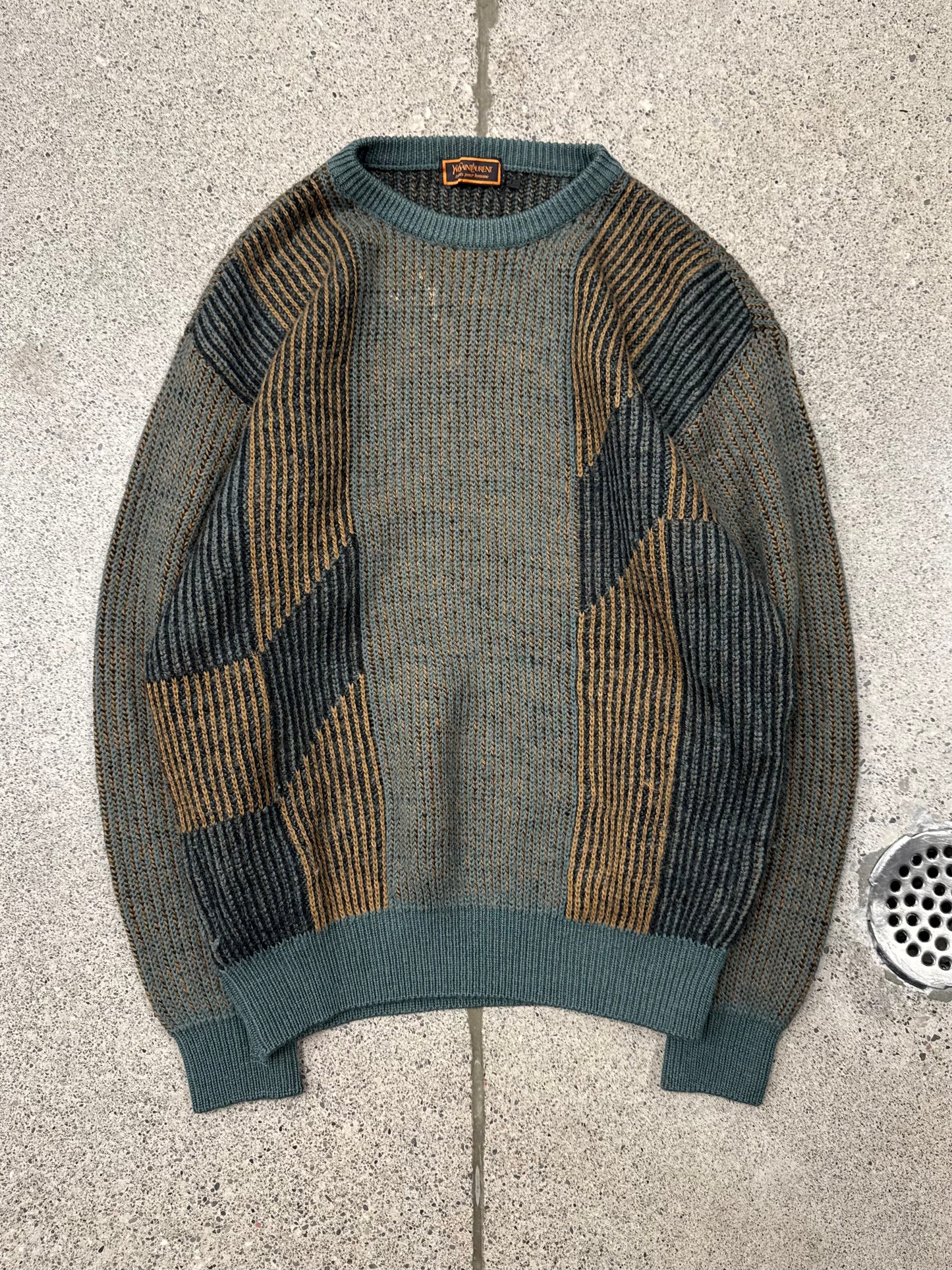 Vintage Yves Saint Laurent Wool Knit Sweater