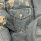 Acne Studios Distressed Blue Denim Jacket