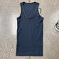 Brunello Cucinelli Silver ‘Necklace’ Ribbed Tank Top