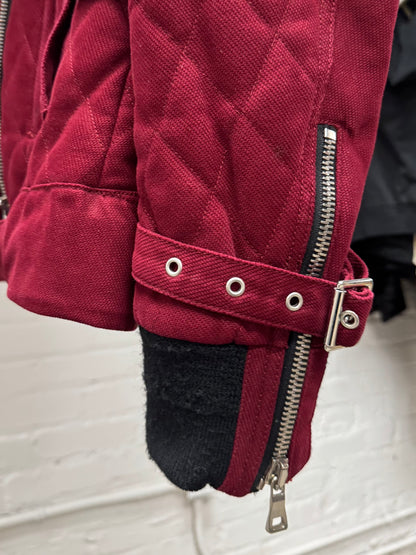 AW2012 Balmain by Olivier Rousteig Racoon Fur Hooded Jacket