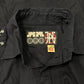 SS2003 Jean Paul Gaultier ‘Piercing’ Black Long Sleeve Collared Shirt