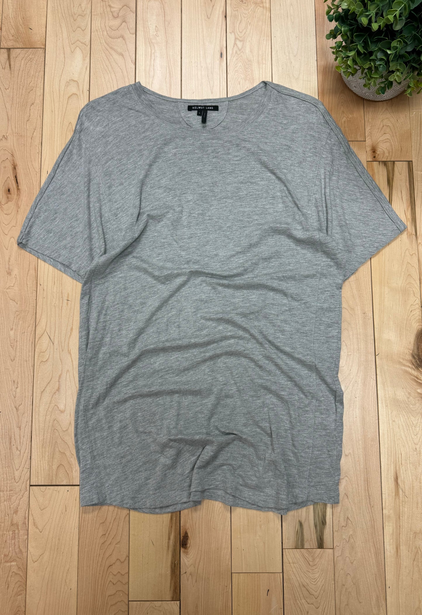 Helmut Lang Heather Grey Shortsleeve T-Shirt