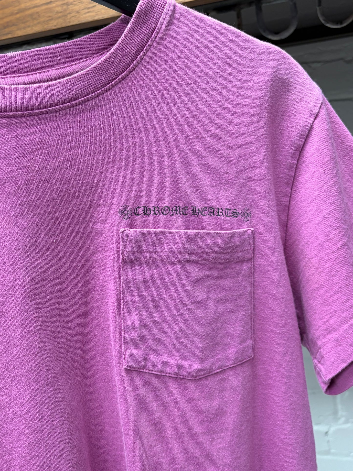 Chrome Hearts x Matty Boy ‘Spider Web’ Purple Graphic T-Shirt
