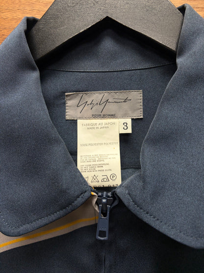 AW2001 Yohji Yamamoto Pour Homme ‘Pin-Up Girl’ Violinist Zip-Up Collared Shirt