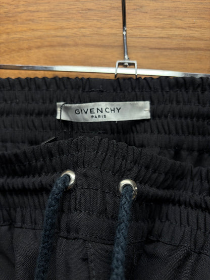 AW2017 Givenchy by Ricardo Tisci Black Zip Bottom-Hem Track Pants