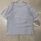 90s Stone Island Tape Logo Faded Grey T-Shirt