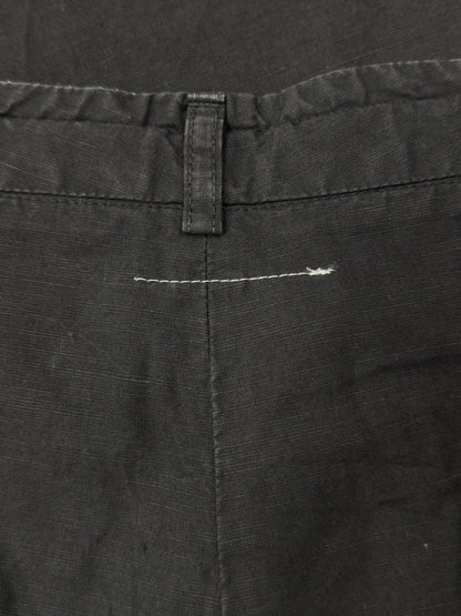 Maison Martin Margiela Brown Wide Leg 3/4 Length Shorts