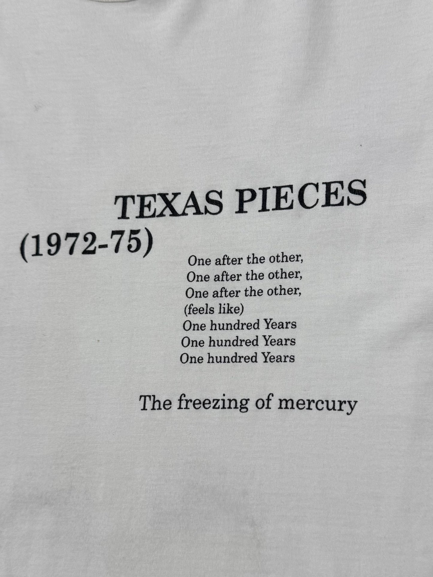 SS2005 Raf Simons ‘Texas Pieces’ White Tank Top