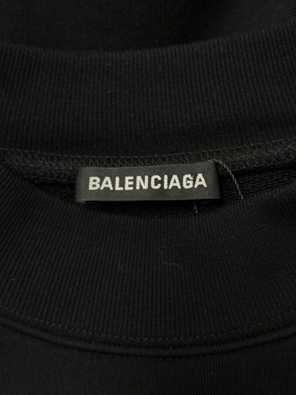 AW2020 Balenciaga ‘Models’ Black Oversized Sweatshirt