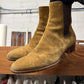 Saint Laurent Brown Suede ‘Wyatt’ Boots