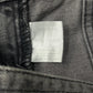 SS2007 Number (N)ine ‘Button Snap’ Grey Darted Flare Denim