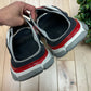 Balenciaga Track Slides Red/White/Black