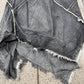 Vintage Jean Paul Gaultier ‘Fringed Raw Seam’ Spiral Cut Denim Dress