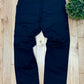 Versace Navy Blue Wide Leg Cargo Pants