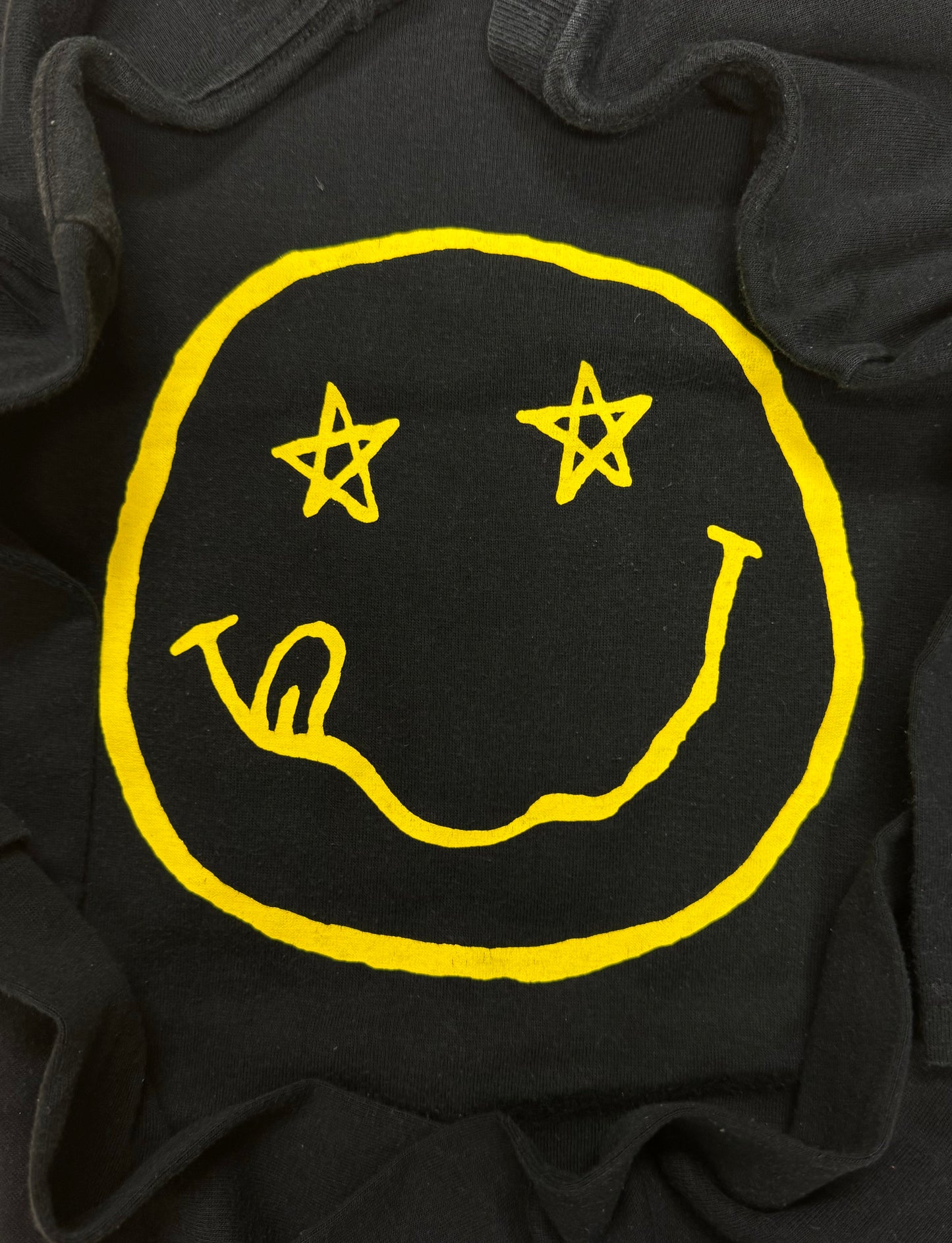 OG Number (N)ine Smiley Black Graphic T-Shirt