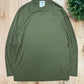 Y-3 Yohji Yamamoto ‘Chest Logo’ Forest Green Long Sleeve