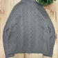 Number (N)ine Brown Cable Knit Sweater