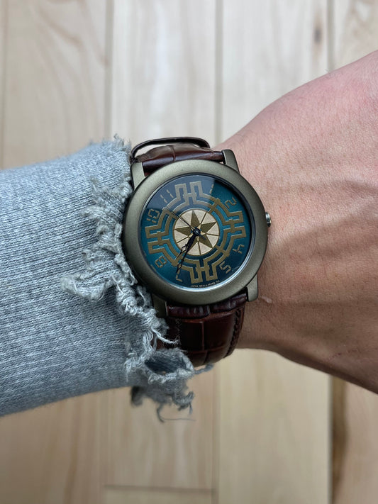 90s Jean Paul Gaultier Leather Band Watch