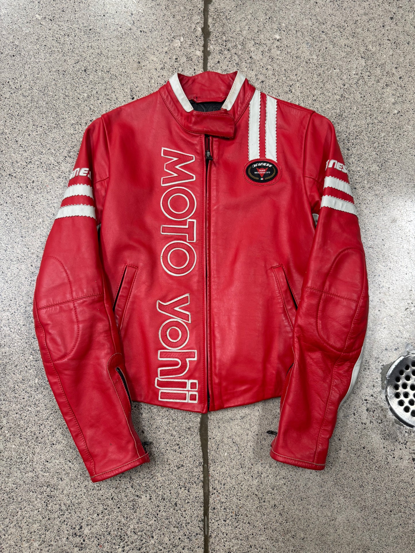 SS2005 Yohji Yamamoto x Dainese Motorcycle Leather Racing Jacket