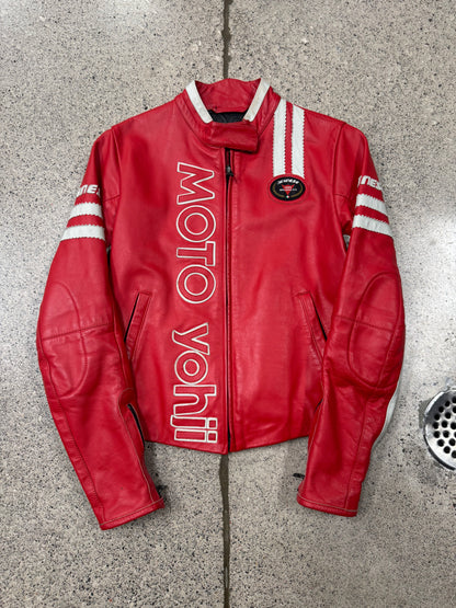 SS2005 Yohji Yamamoto x Dainese Motorcycle Leather Racing Jacket