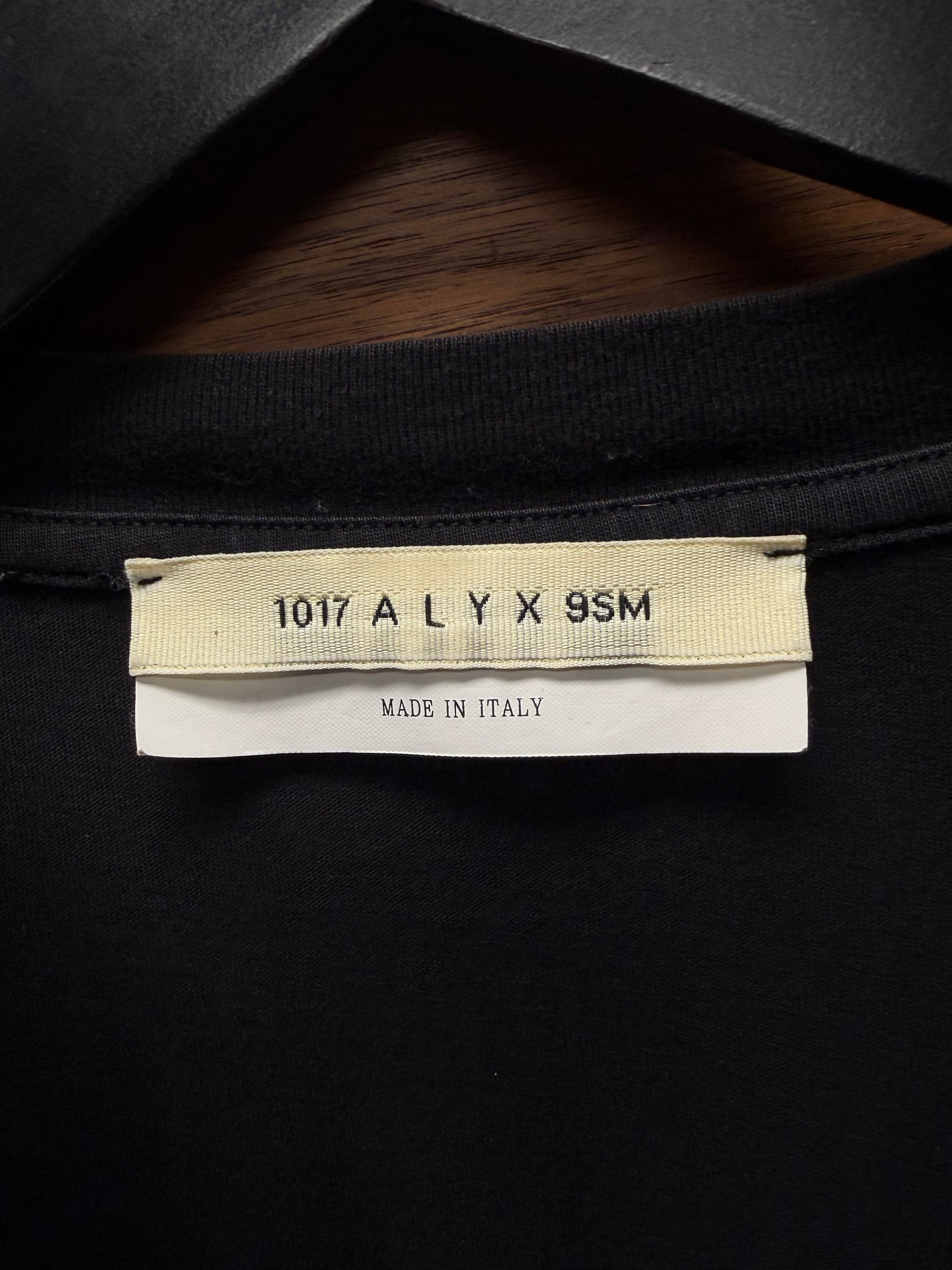 1017 Alyx 9SM Black/White Logo T-Shirt