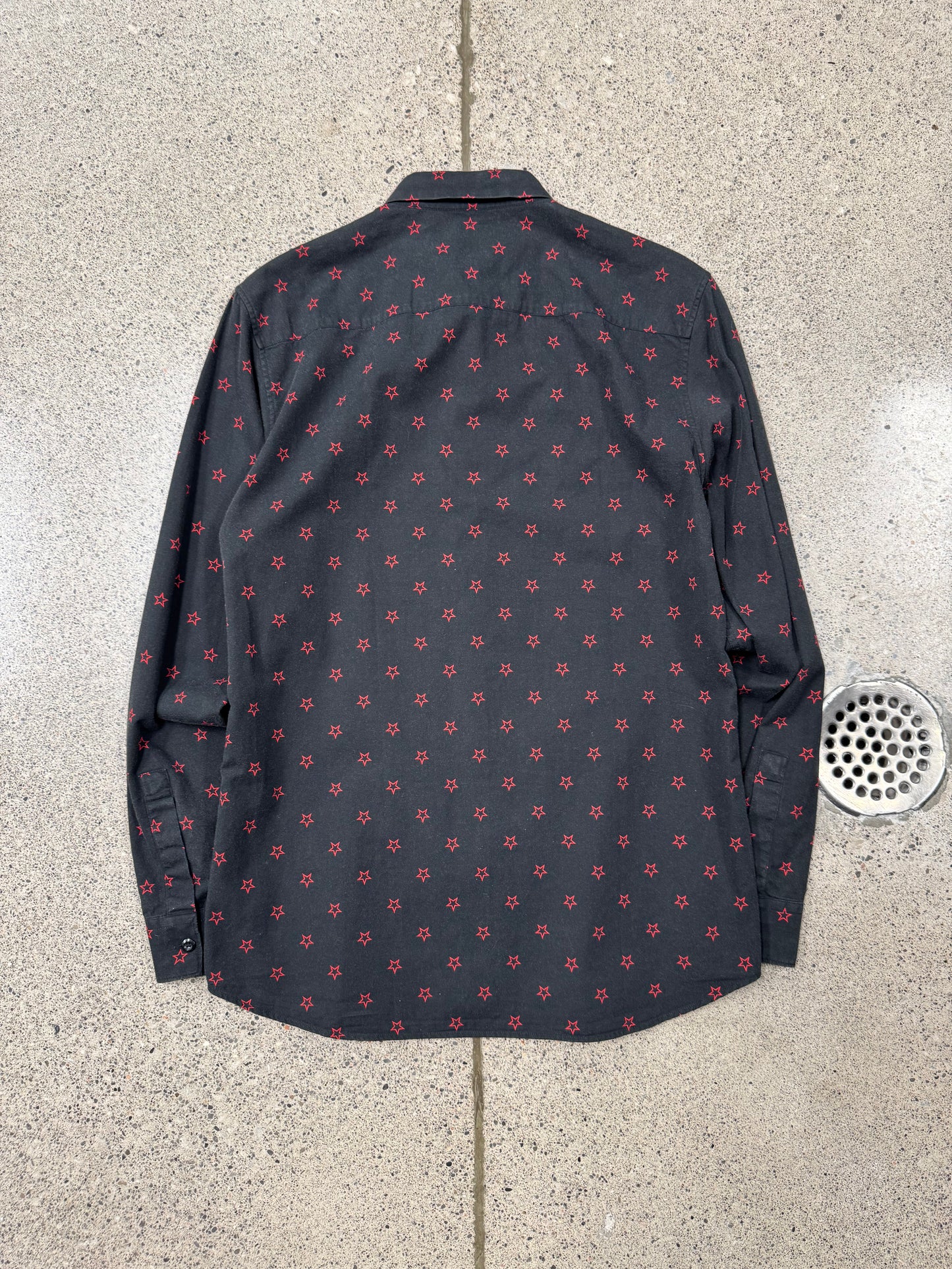 2010 Givenchy ‘Stars’ Monogram Button Down Shirt