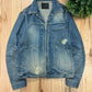 Isamu Katayama Zip Up Light Wash Denim Jacket