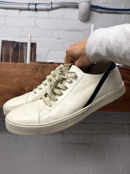 Rick Owens ‘Geotrasher’ Vans Milk/Black Low Top Sneakers