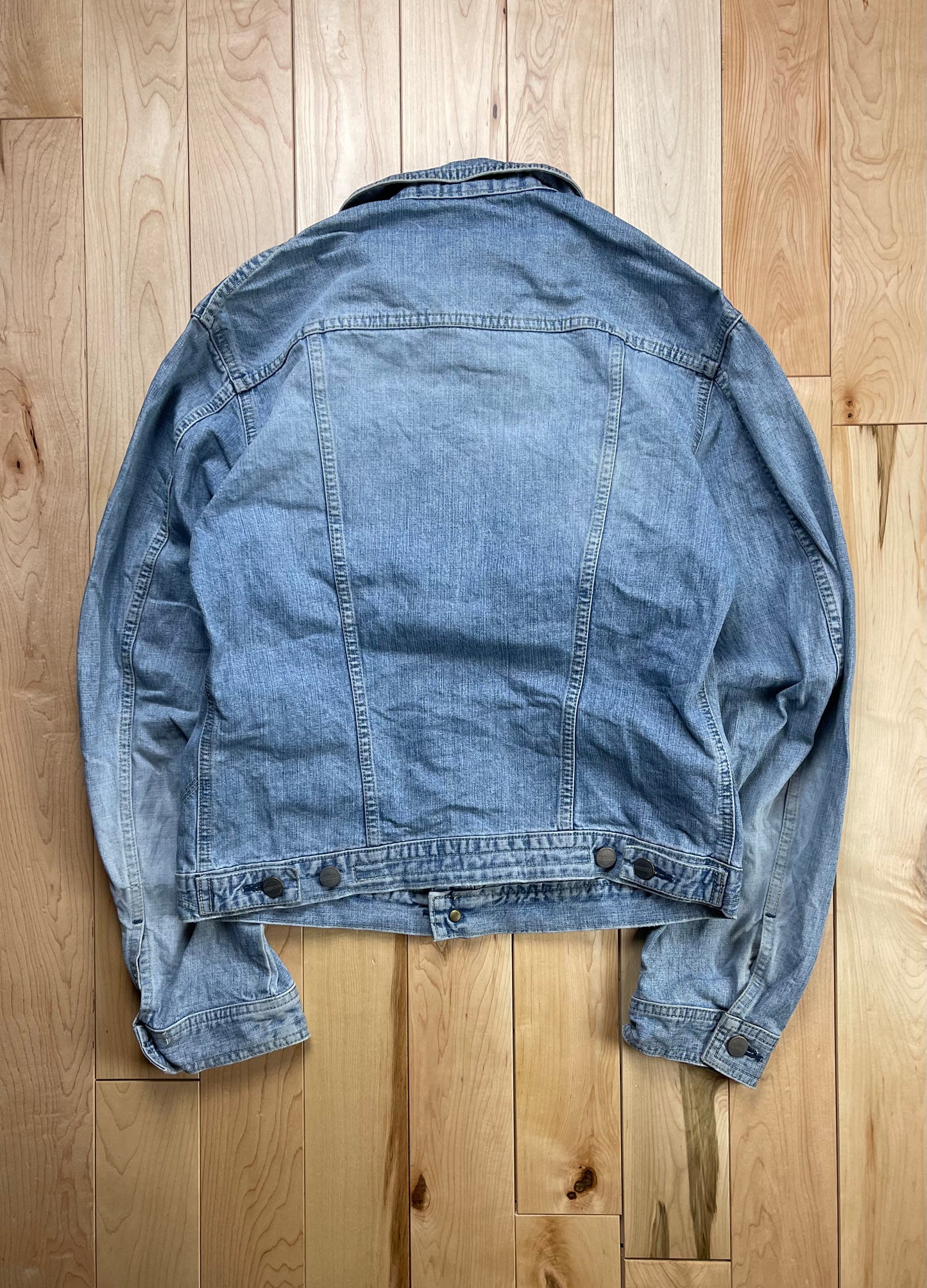 Marithe Francois Girbaud Light Wash Denim Jacket