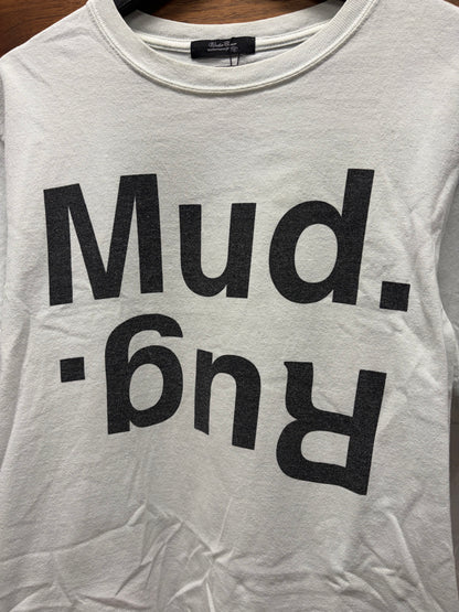 Undercover ‘Mud Rug’ White Short Sleeve Cotton T-Shirt