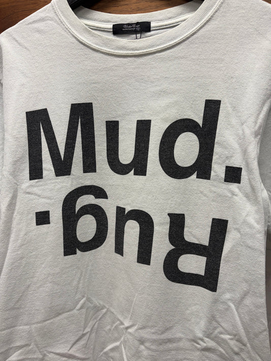 Undercover ‘Mud Rug’ White Short Sleeve Cotton T-Shirt