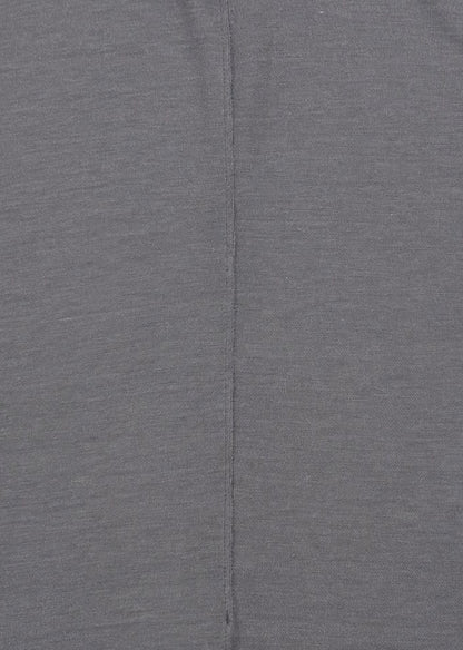 AW2017 Rick Owens ‘Plum’ Sheer Silk Long Sleeve Top