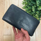 Balenciaga ‘Tour’ Black/Gold Long Leather City Wallet