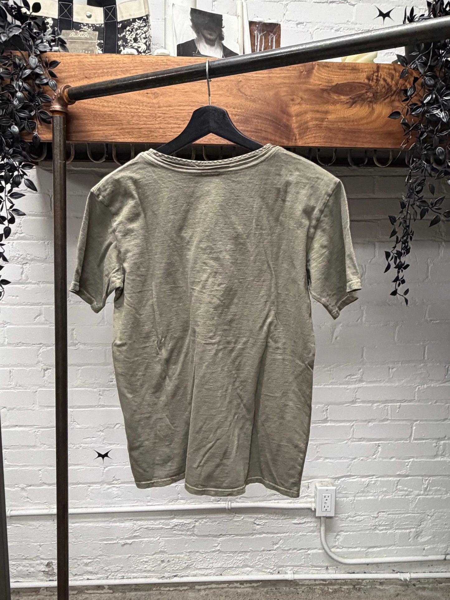 Kapital Layered Henley/Scoop Neck T-Shirt