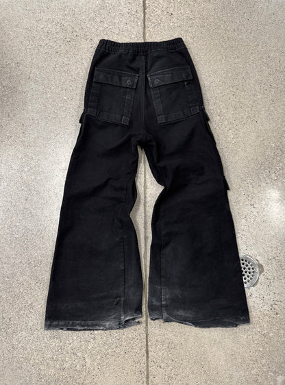 AW2023 Rick Owens ‘Luxor’ Heavyweight Cotton Cargo ‘Bela’ Pants