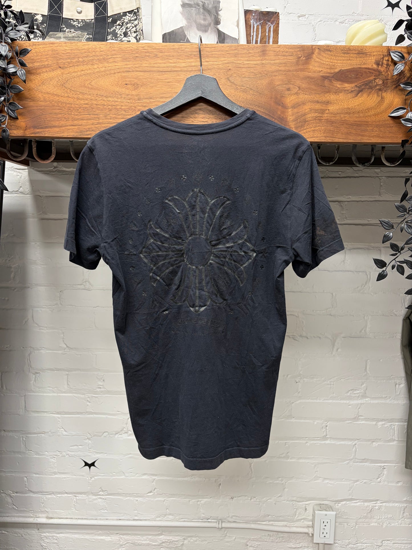 Chrome Hearts Black ‘Plus Cross’ Graphic T-Shirt